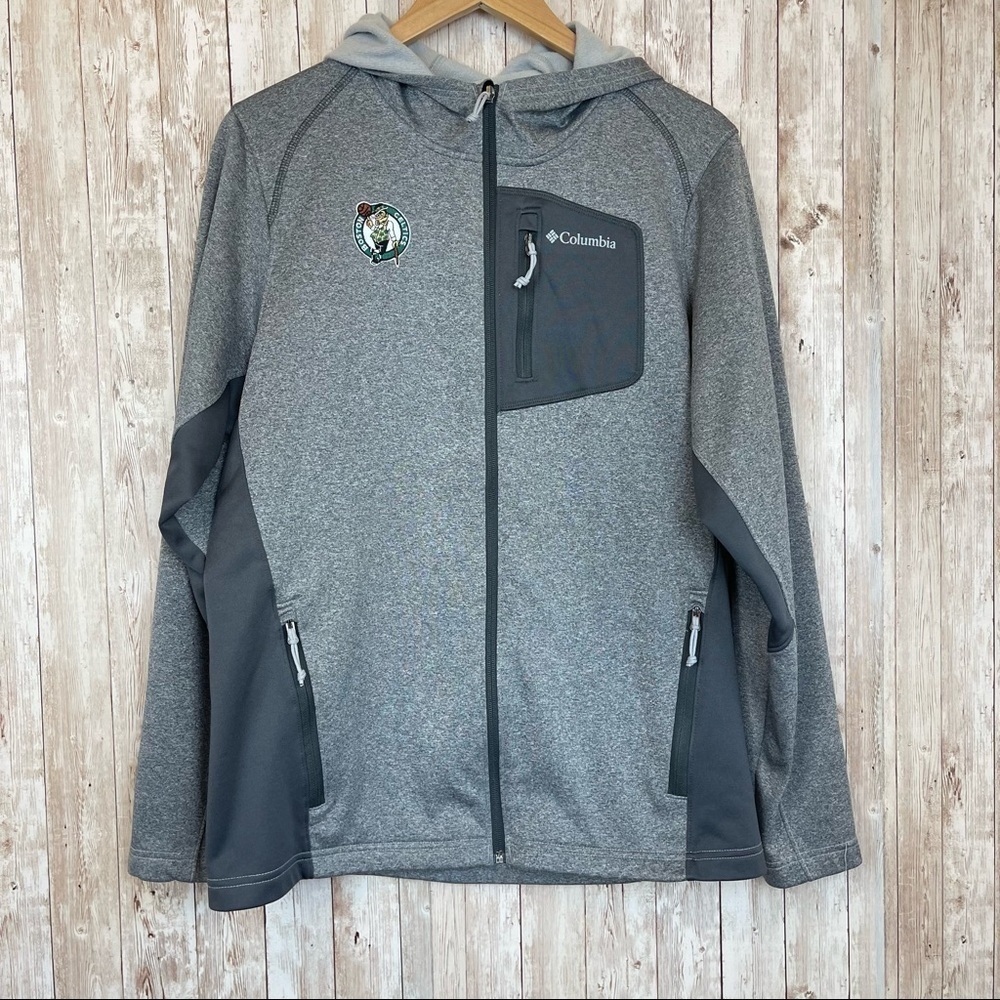 Columbia NBA Boston Celtics Long Sleeve Jacket Size Small Men